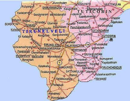 Tirunelveli Map